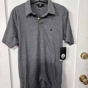 Volcom Men’s Heather Gray Polo Shirt